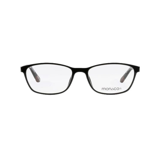 Monaco Lite Black Cat-eye Acetate Full Rim Eyeglasses