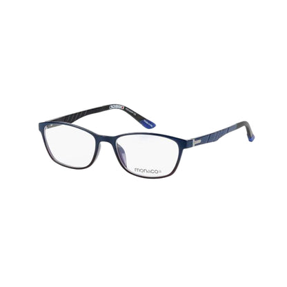 Monaco Lite Blue Cat-eye Acetate Full Rim Eyeglasses