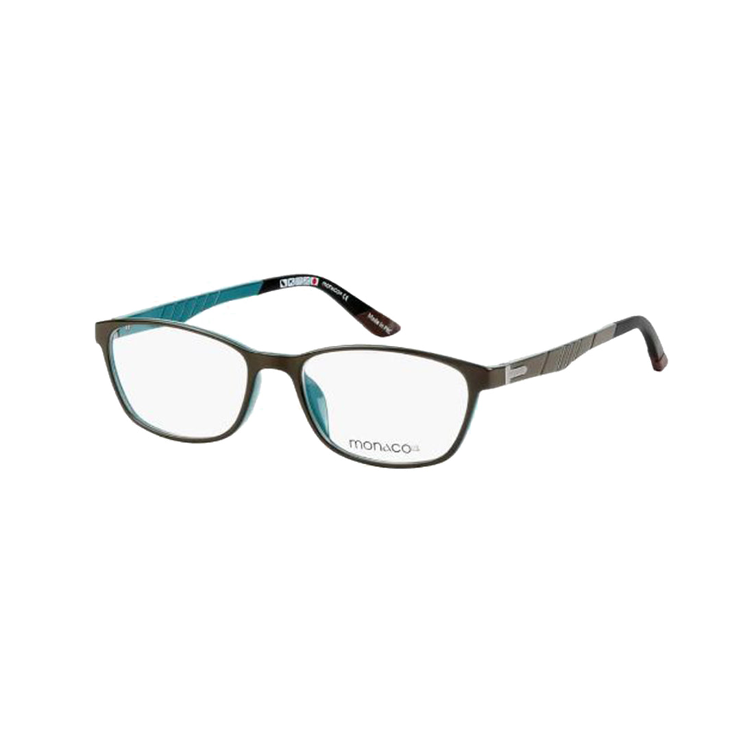 Monaco Lite Grey Cat-eye Acetate Full Rim Eyeglasses