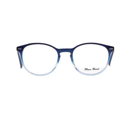 BlueBeat by Barakat Round Blue Eyeglasses (Gamer Edition)