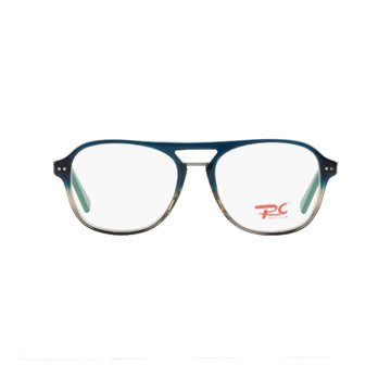 Rossi Club Blue Aviator Acetate Full Rim Eyeglasses