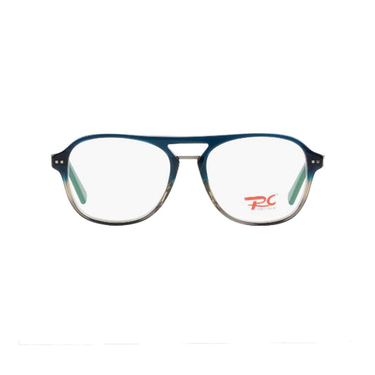Rossi Club Blue Aviator Acetate Full Rim Eyeglasses
