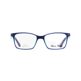 Blue Beat Blue Square Acetate Full Rim Eyeglasses for Kids.