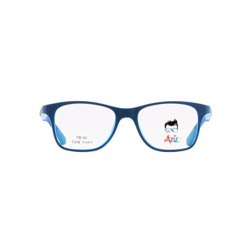 Aziz by Barakat Square Kids Blue Eyeglasses