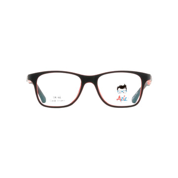 Aziz by Barakat Square Kids Black Eyeglasses 