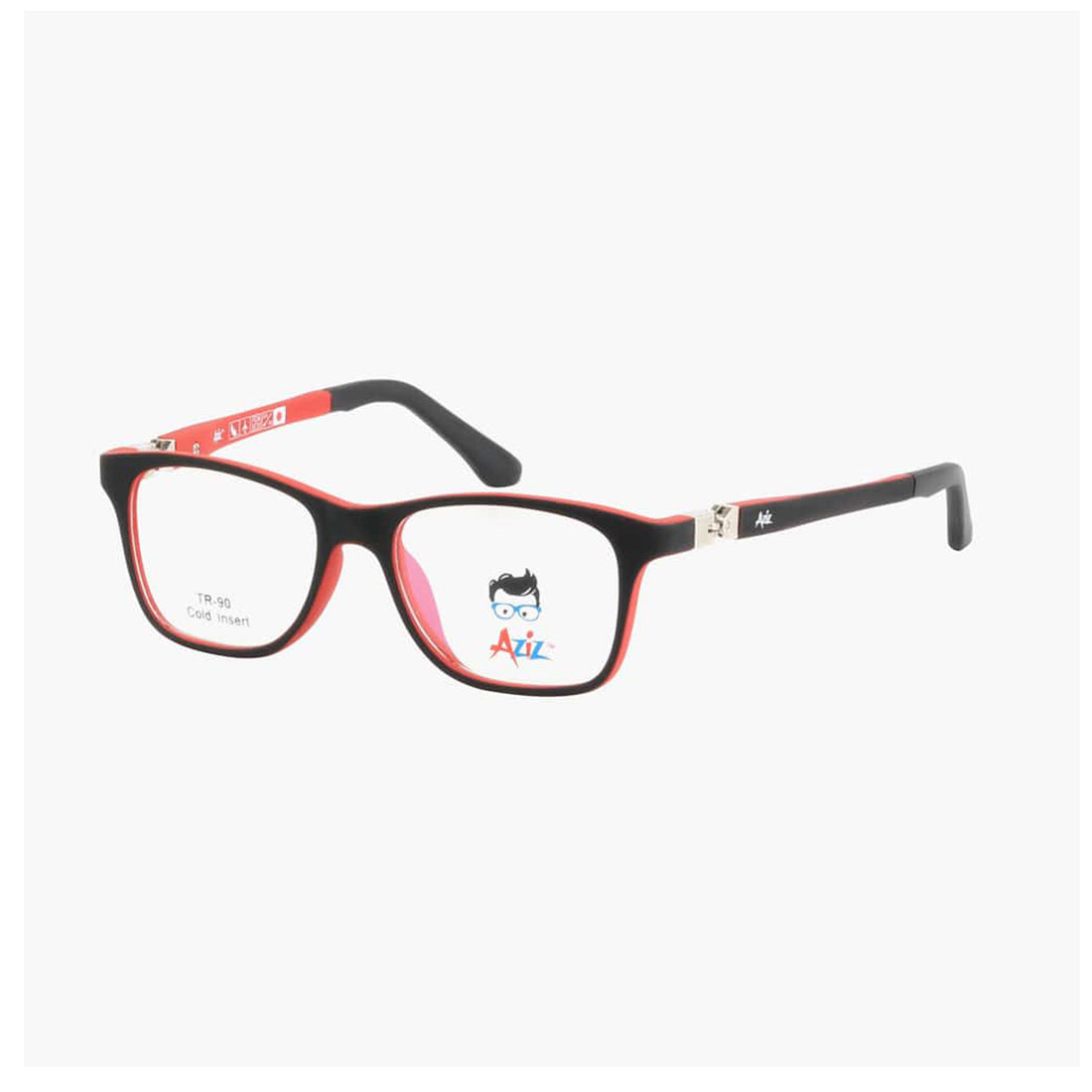 Aziz by Barakat Square Kids Black Eyeglasses 