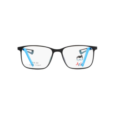 Aziz by Barakat Square Kids Black Eyeglasses