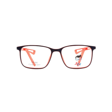 Aziz by Barakat Square Kids Red Eyeglasses