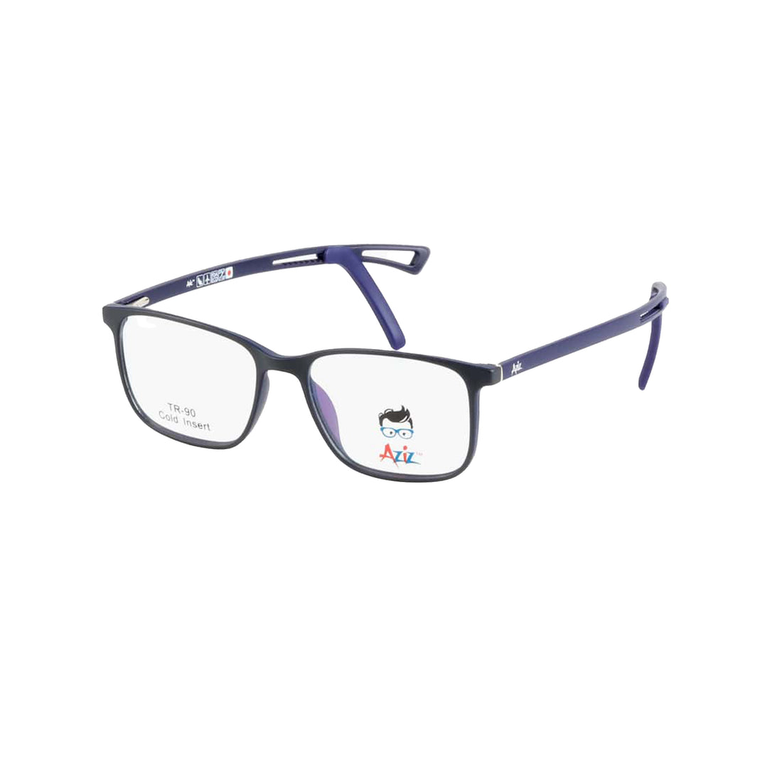 Aziz by Barakat Square Kids Blue Eyeglasses 