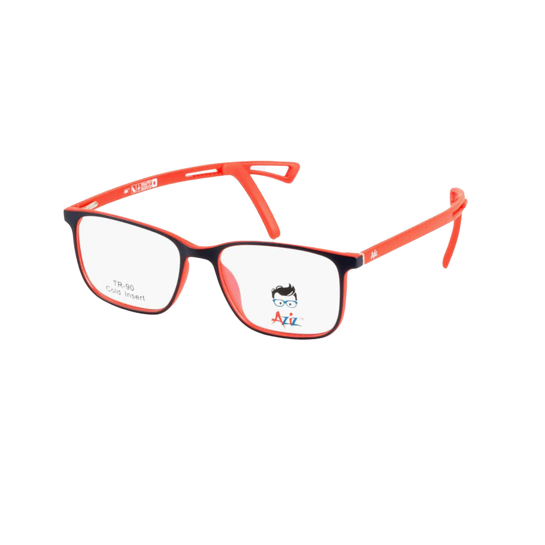 Aziz by Barakat Square Kids Red Eyeglasses