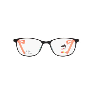 Aziz by Barakat Square Kids Red Eyeglasses 