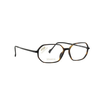 Stepper Titanium Brown Irregular Metal Full Rim Eyeglasses. Made in Germany SI20110-Y22