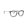 Stepper Titanium Red Cat-eye Metal Full Rim Eyeglasses. Made in Germany SI50239-Y22 - Barakat Optical