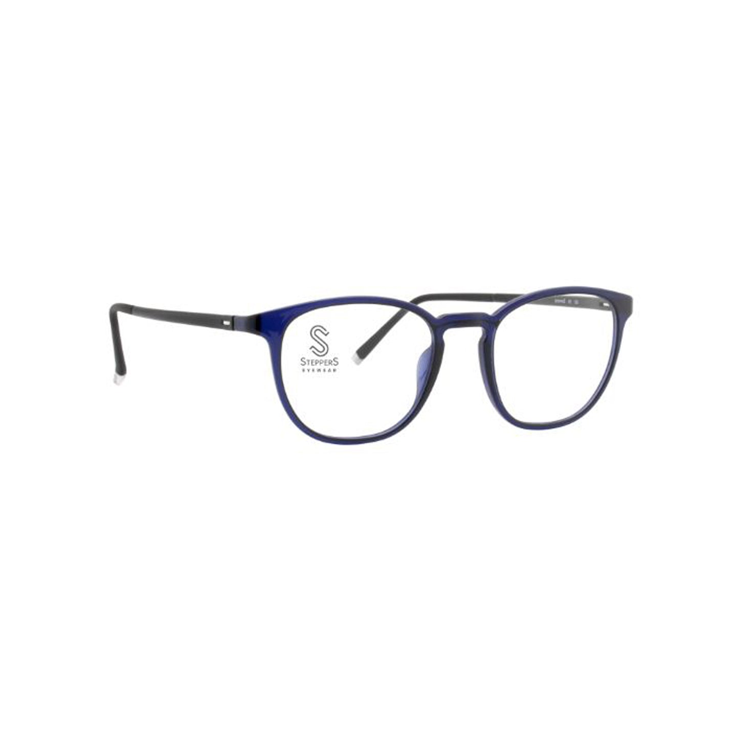Stepper  Blue Square Acetate Full Rim Eyeglasses. Made in Germany STS30046-Y22