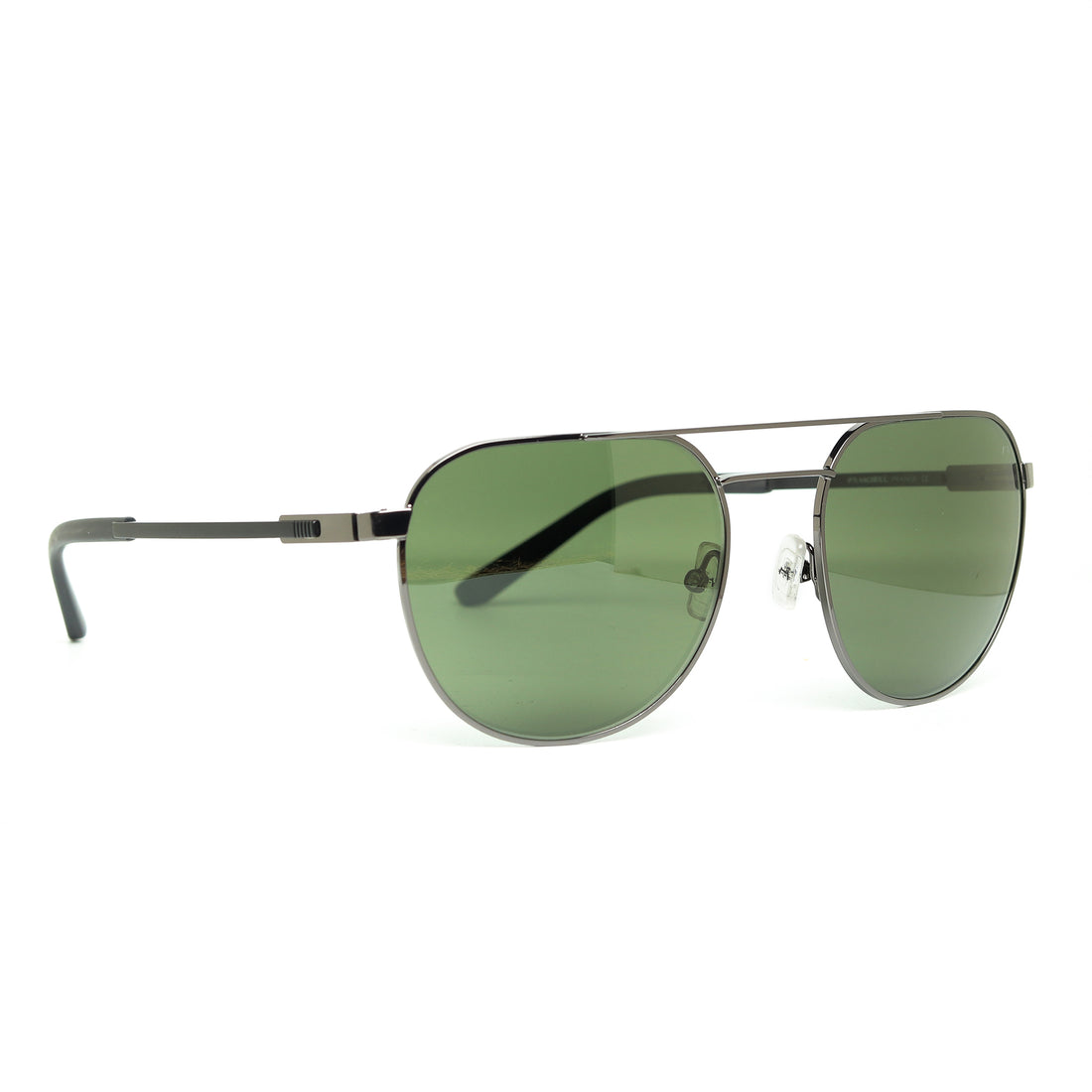 Marius By Morel Green Aviator Metal Full Rim Sunglasses. Made in France 80015AZUR-Y22-GN09