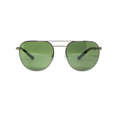 Marius By Morel Green Aviator Metal Full Rim Sunglasses. Made in France 80015AZUR-Y22-GN09