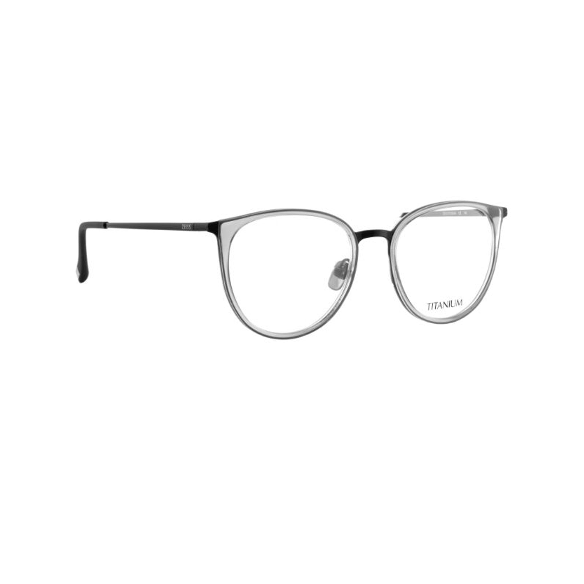 Zeiss Eyewear Grey Cat-Eye Acetate Full Rim Eyeglasses. Made in Germany ZS30018-Y22