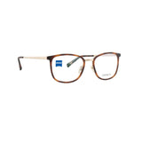 Zeiss Eyewear Brown Round Metal Full Rim Eyeglasses. Made in Germany ZS40029-Y22