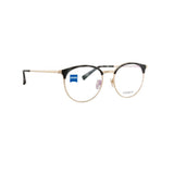 Zeiss Eyewear Gold Round Metal Full Rim Eyeglasses. Made in Germany ZS40030-Y22