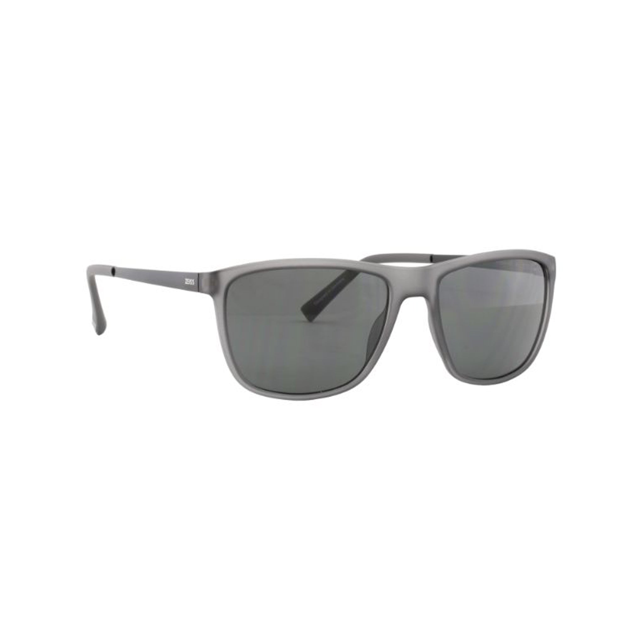 Zeiss Eyewear Grey Square Acetate Full Rim Sunglasses. Made in Germany ZS92003-Y22