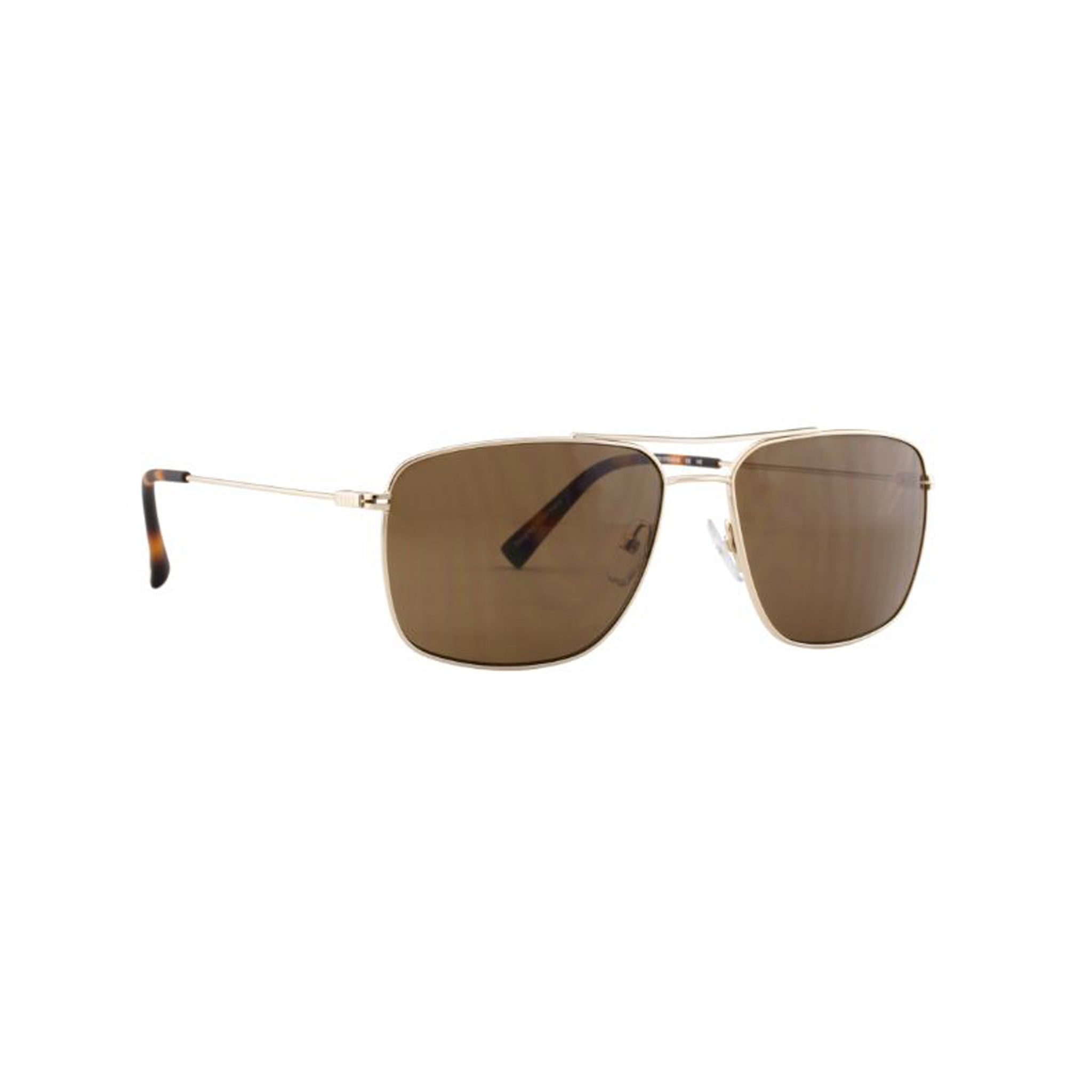 Zeiss Eyewear Gold Aviator Metal Full Rim Sunglasses. Made in Germany ZS94008-Y22