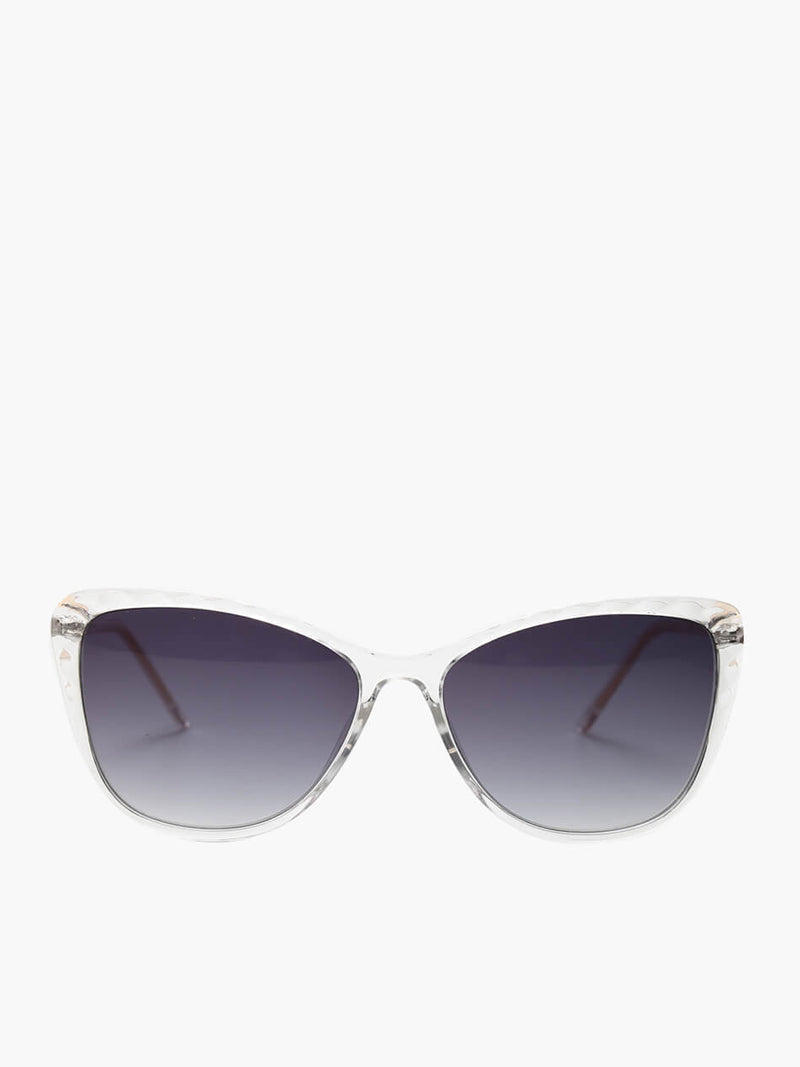 She  By Barakat Clear Cat-Eye  Sunglasses