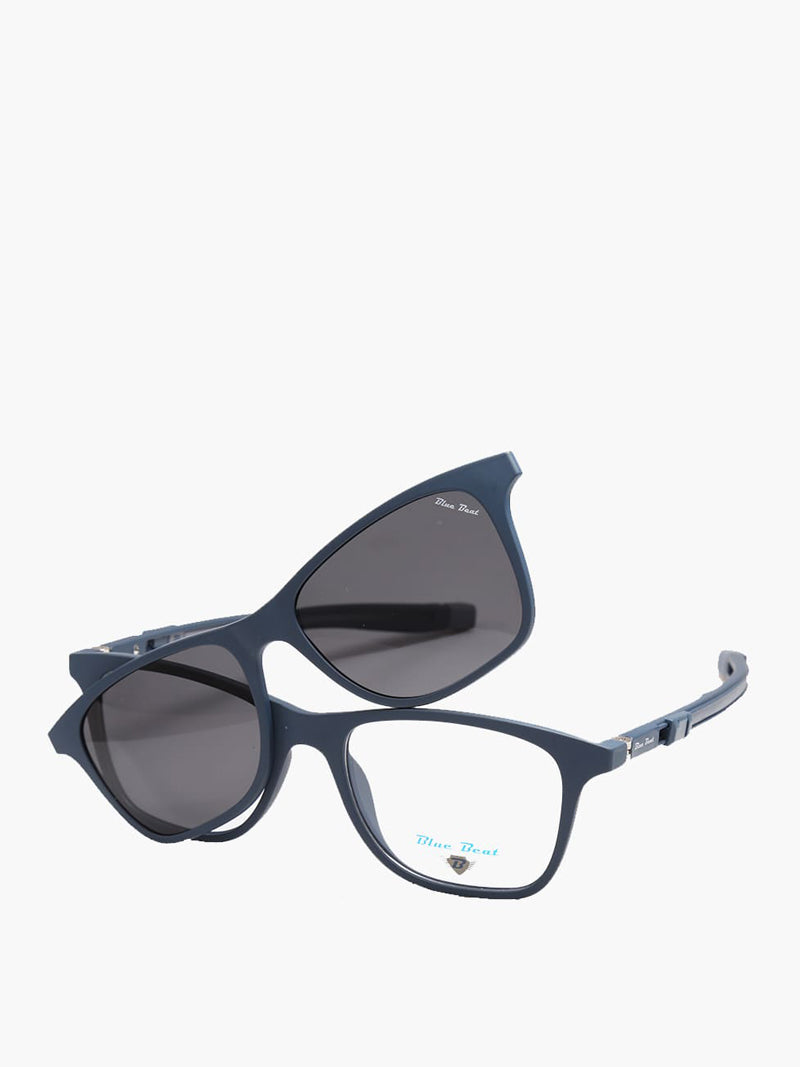 BlueBeat by Barakat Square Blue Sunglasses 2-in-1