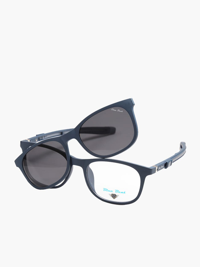 BlueBeat Kids by Barakat Square Blue Sunglasses 2-in-1