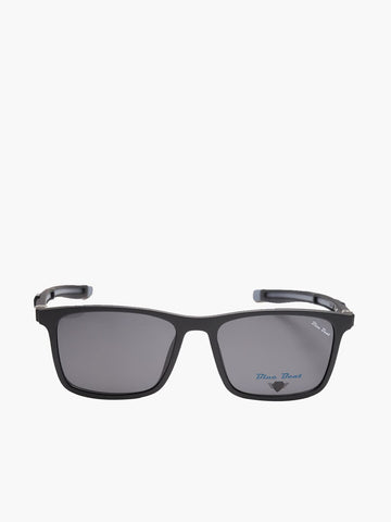 BlueBeat Kids by Barakat Square Black Sunglasses 2-in-1