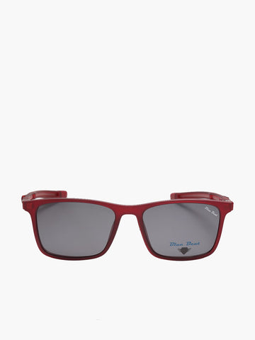 BlueBeat Kids by Barakat Square Red Sunglasses 2-in-1