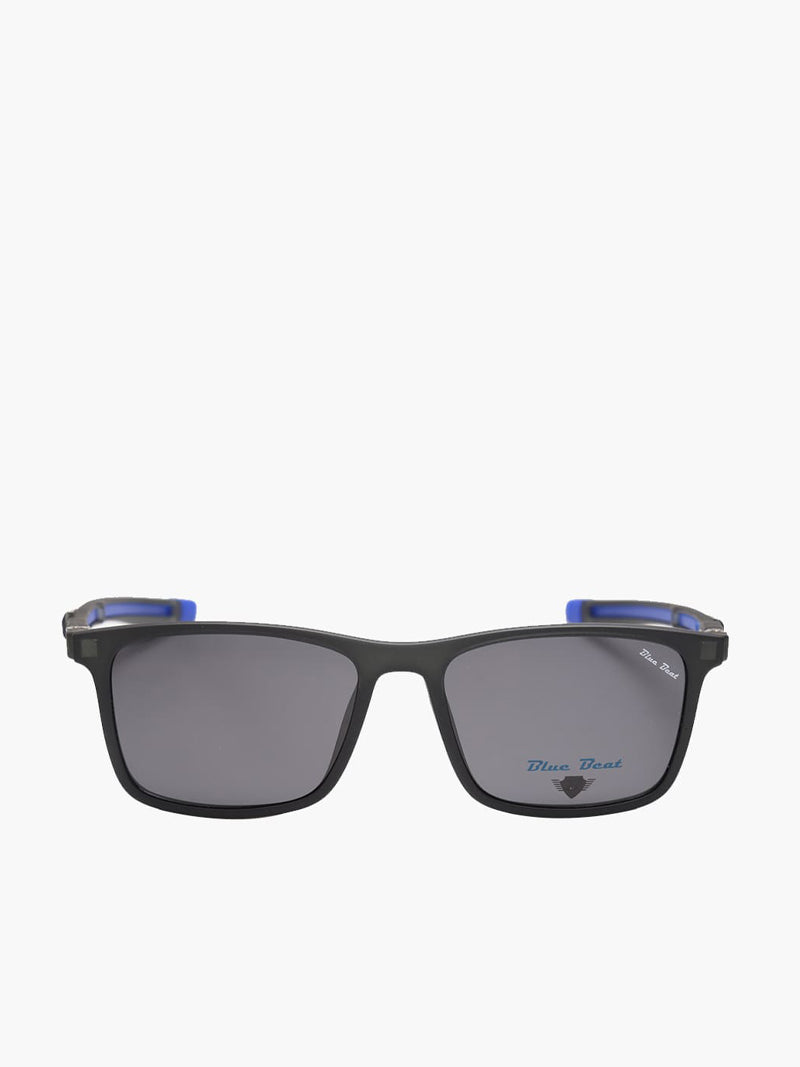 BlueBeat Kids by Barakat Square Gray Sunglasses 2-in-1