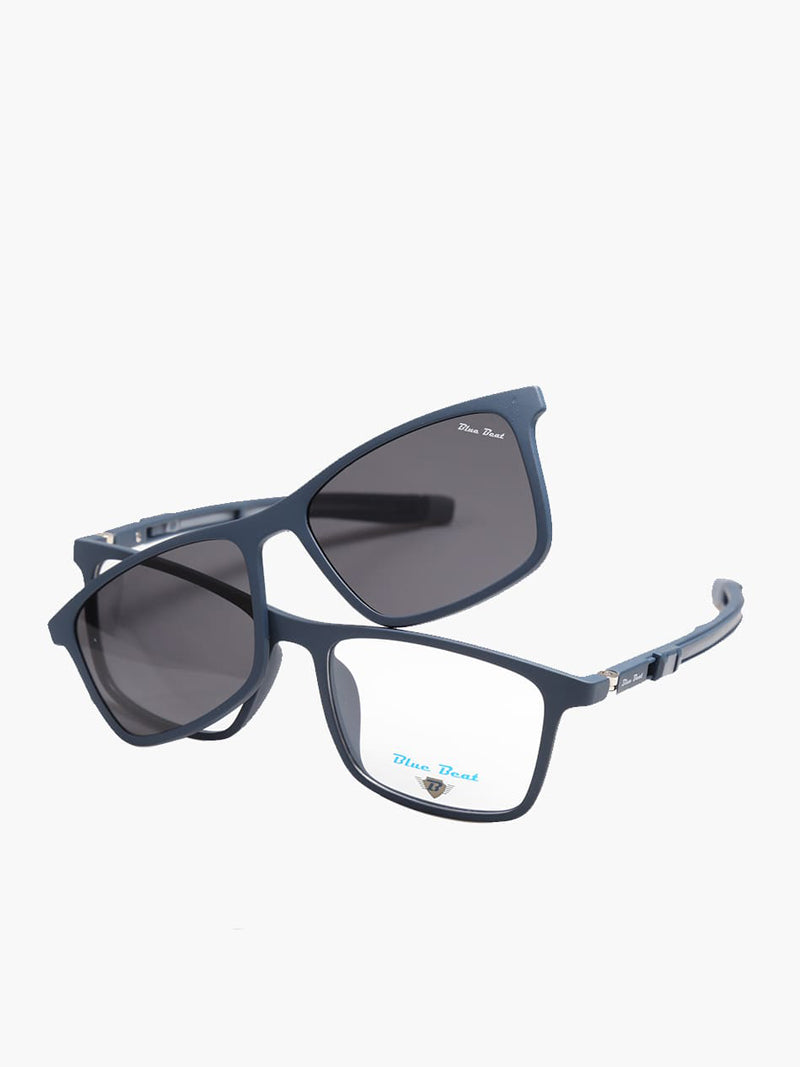 BlueBeat Kids by Barakat Square Blue Sunglasses 2-in-1