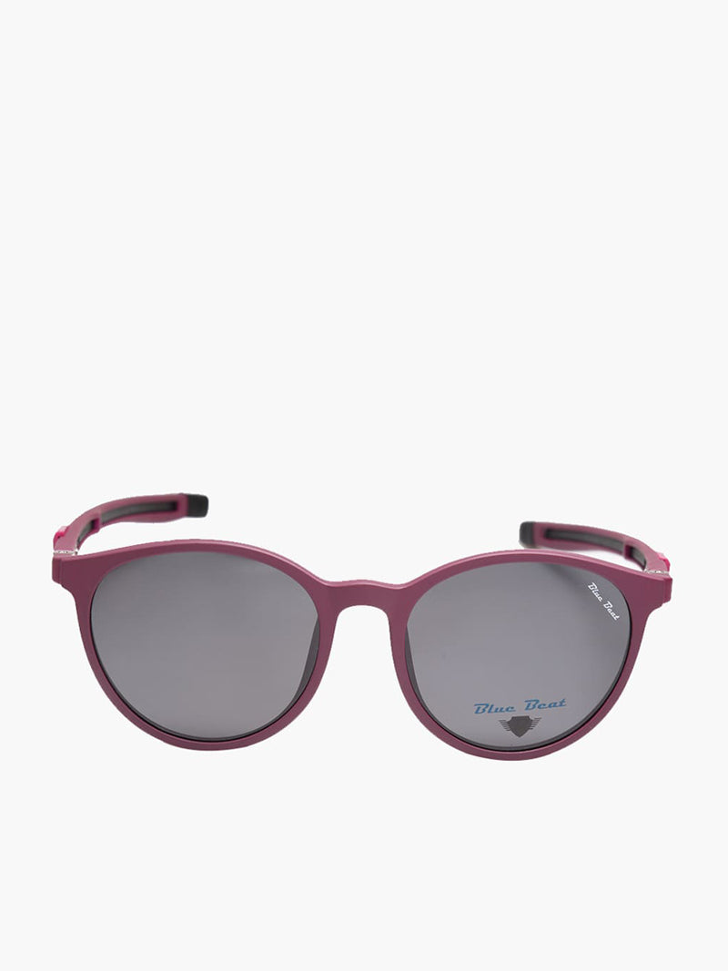 BlueBeat Kids by Barakat Cat-Eye Violet Sunglasses 2-in-1