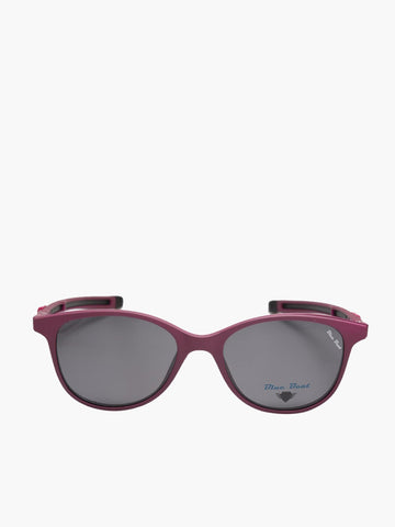 BlueBeat Kids by Barakat Cat-Eye Violet Sunglasses 2-in-1