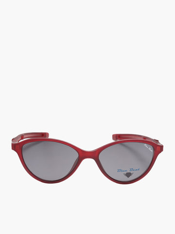 BlueBeat Kids by Barakat Cat-Eye Red Sunglasses 2-in-1