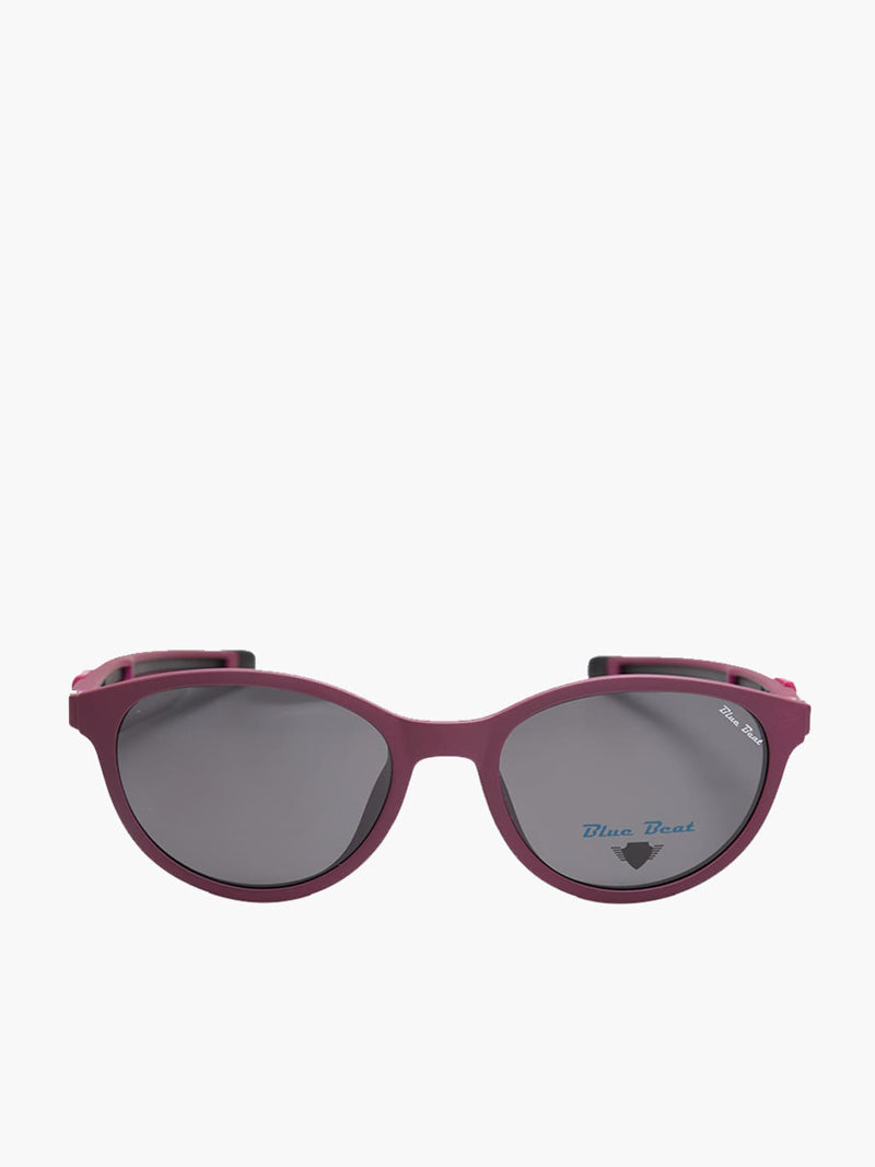 BlueBeat Kids by Barakat Cat-Eye Violet Sunglasses 2-in-1