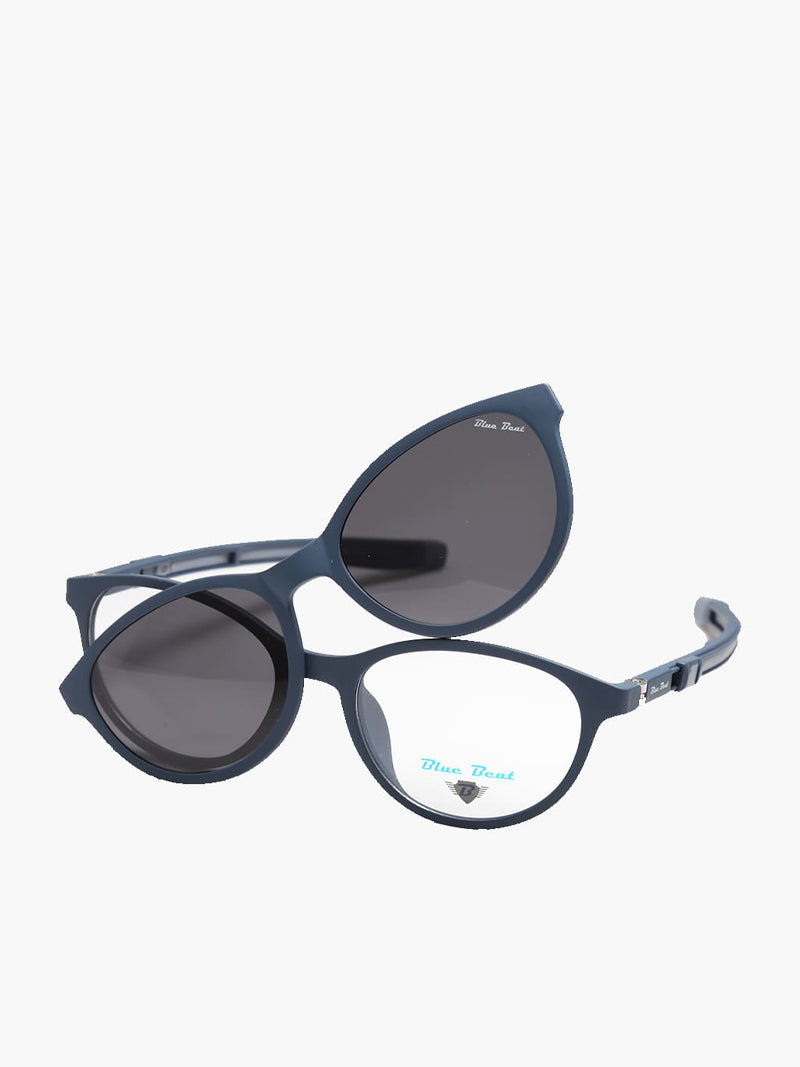 BlueBeat Kids by Barakat Cat-Eye Blue Sunglasses 2-in-1