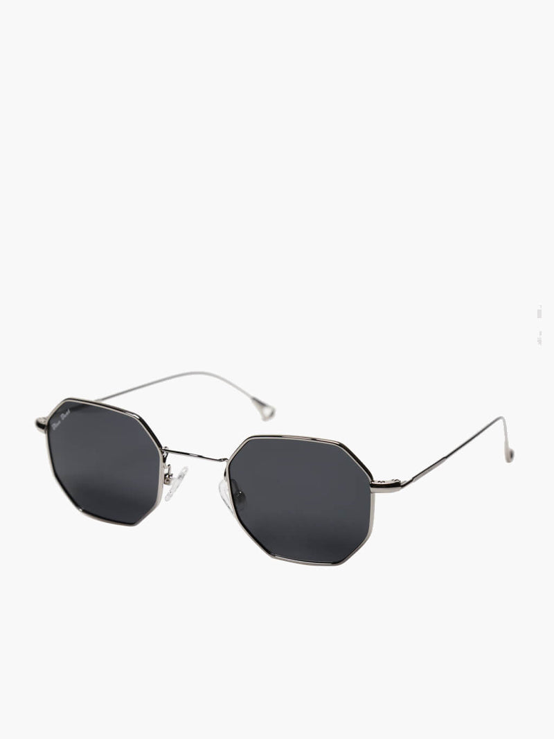 BlueBeat by Barakat Irregular Silver Sunglasses