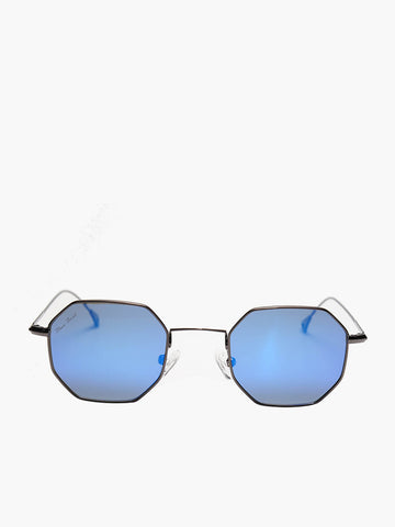 BlueBeat by Barakat Irregular Gray Sunglasses