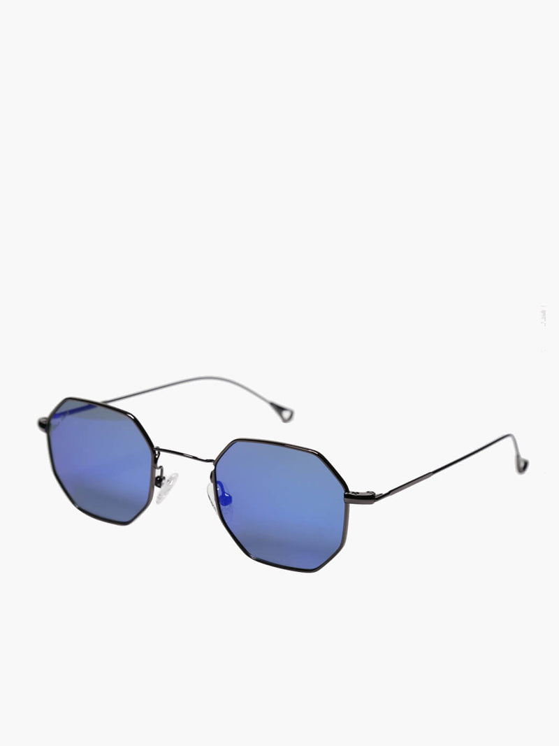 BlueBeat by Barakat Irregular Gray Sunglasses