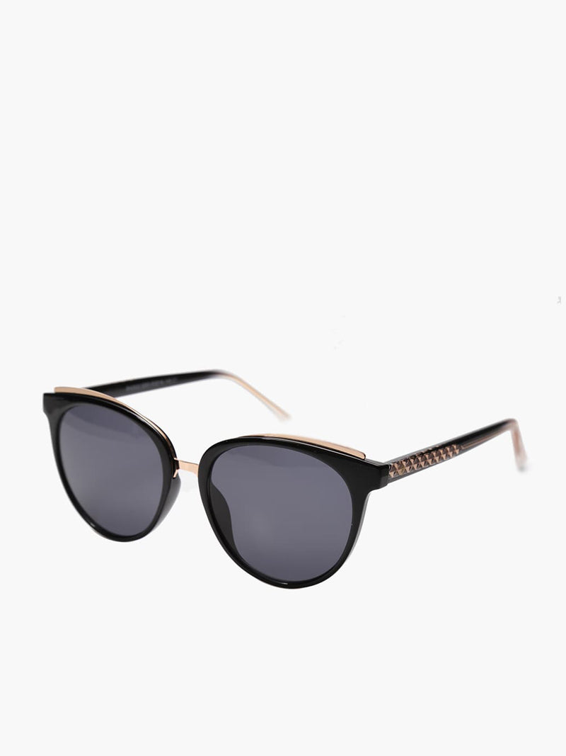 She By Barakat Gray Cat-Eye Sunglasses