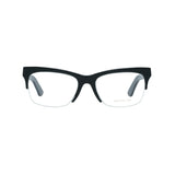 Balenciaga Black Cat-Eye Acetate Half Rim Eyeglasses BA5087-Y22