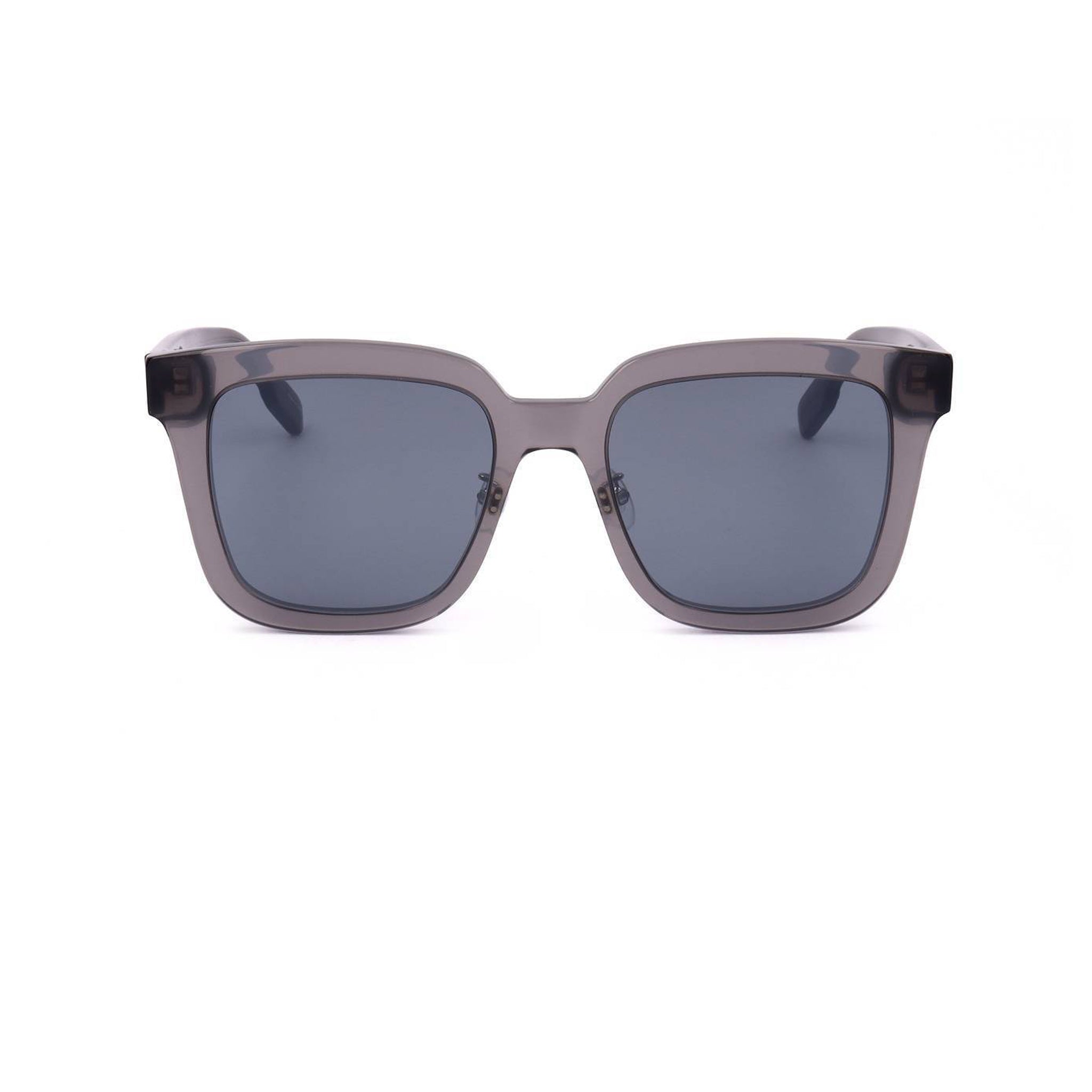 Kenzo Gray Square Acetate Full Rim Sunglasses KZ40087F-Y22