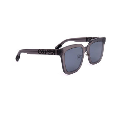 Kenzo Grey Square Acetate Full Rim Sunglasses KZ40087F-Y22