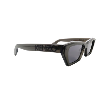 Kenzo Grey Cat-Eye Acetate Full Rim Sunglasses KZ40021I-Y22