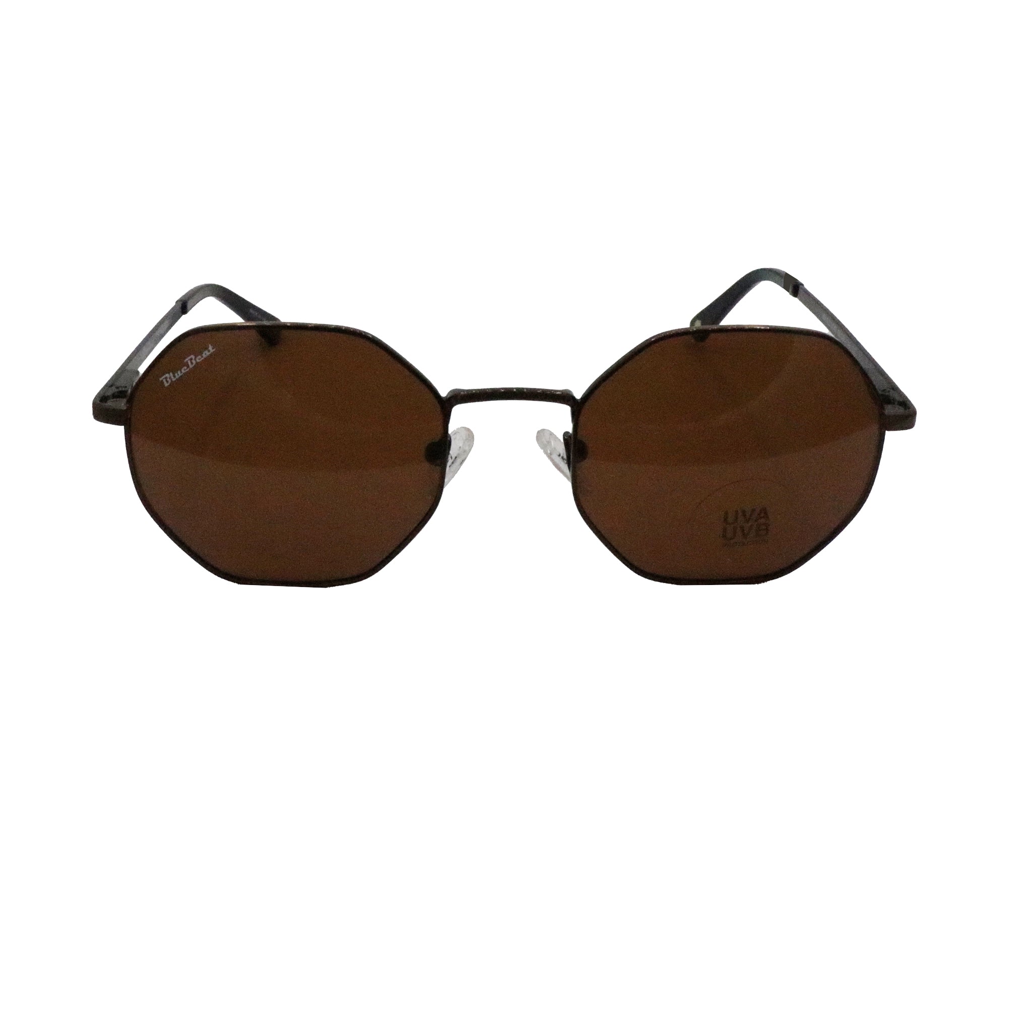 BlueBeat by Barakat Irregular Brown Sunglasses