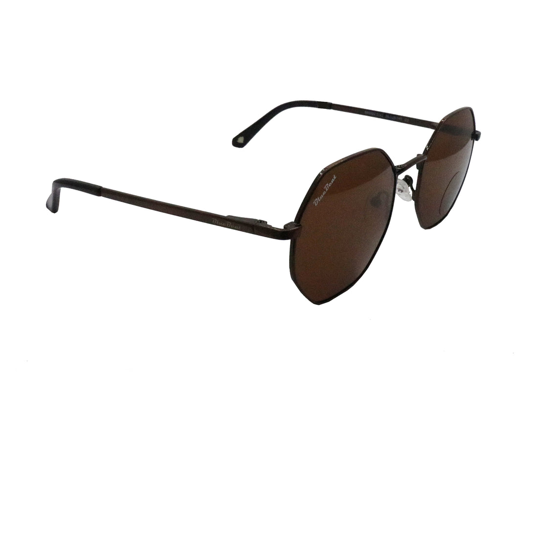 BlueBeat by Barakat Irregular Brown Sunglasses