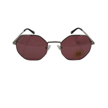 BlueBeat by Barakat Irregular Silver Sunglasses