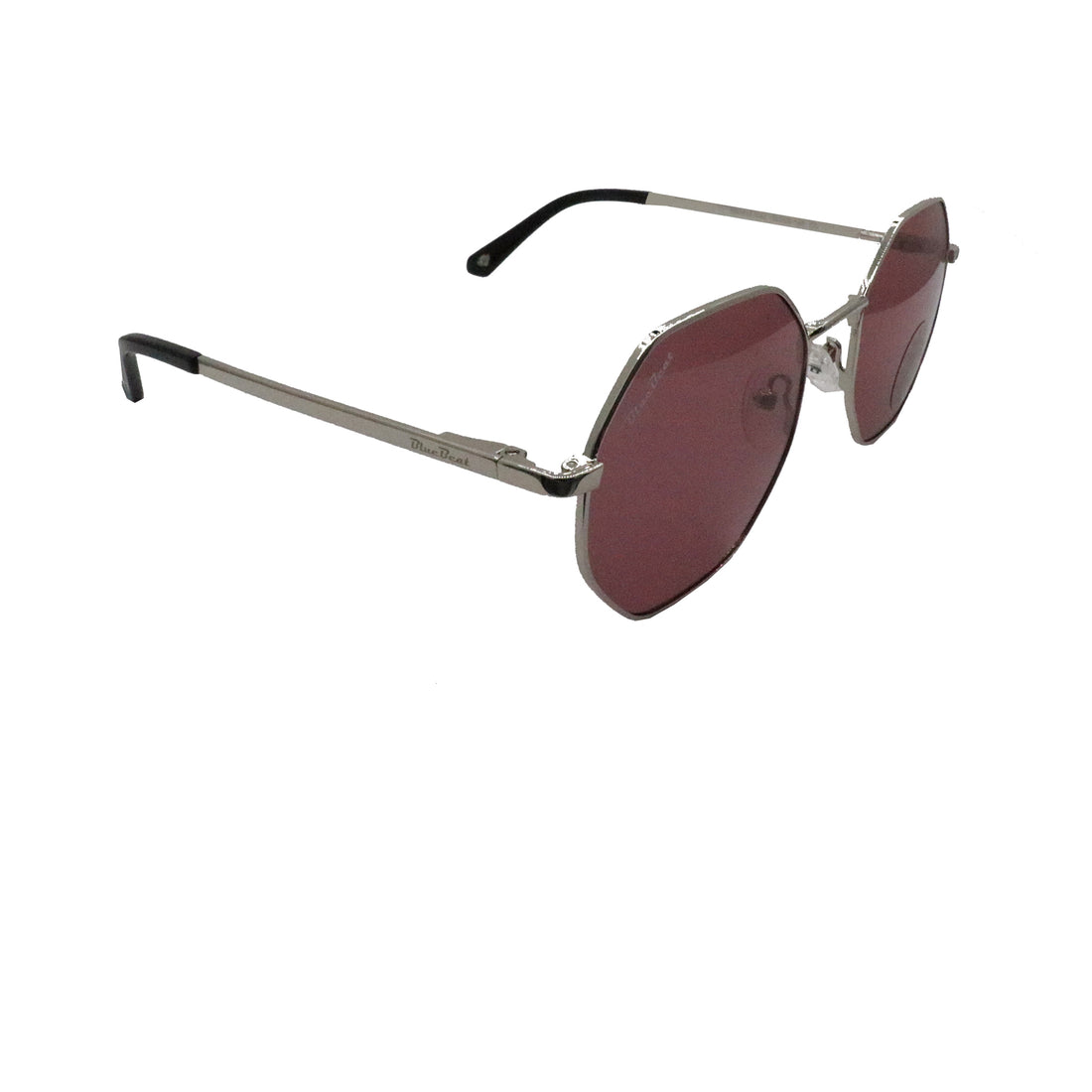 BlueBeat by Barakat Irregular Silver Sunglasses