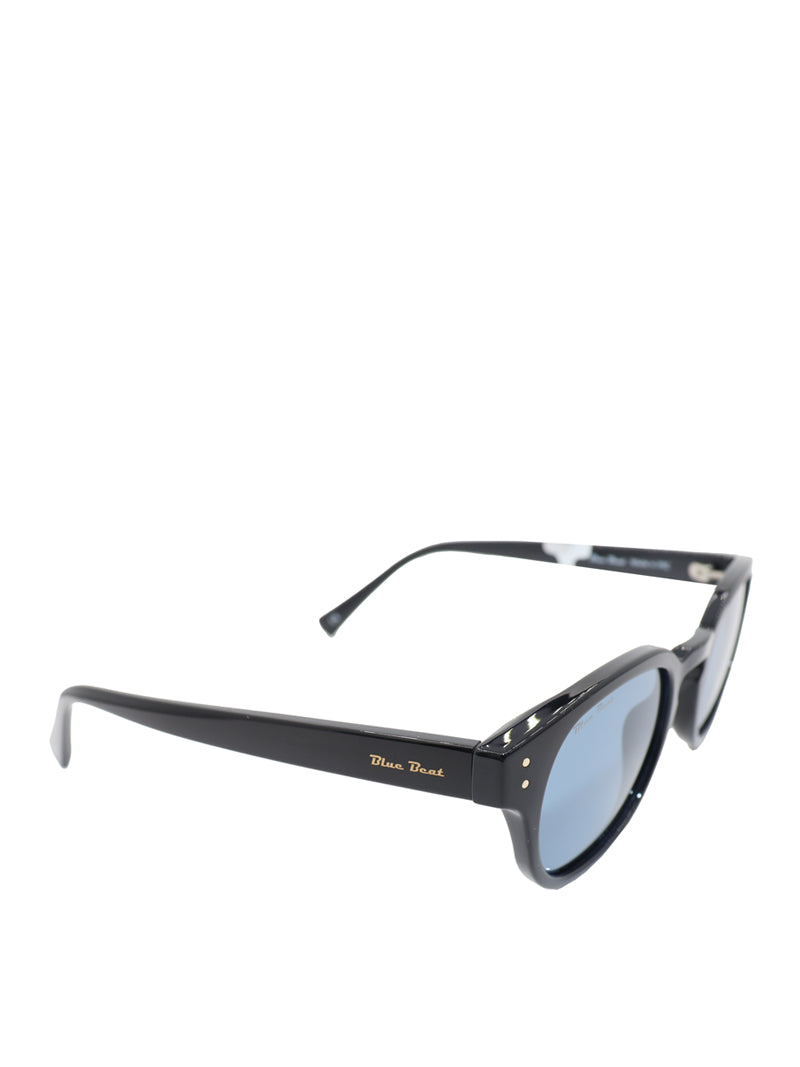 BlueBeat by Barakat Round Black Sunglasses